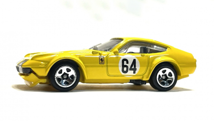 Машинка Базовая Hot Wheels Ferrari 365 GTB4 Competizione Race Day 1:64 JBC19 Yellow - Retromagaz, image 2