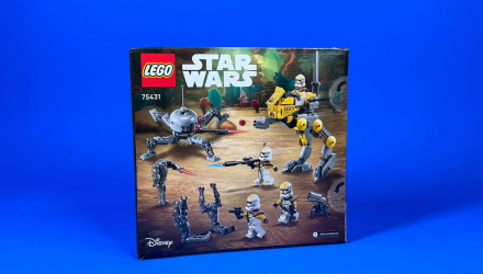 Конструктор Lego Бойовий Загін Бійців Клонів 327-го Галактичного Корпусу Star Wars 75431 Без Фігурок Новий - Retromagaz, image 2