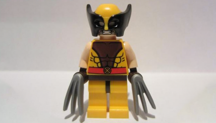 Фигурка Lego Marvel Wolverine Bright Light Orange and Black Mask Super Heroes sh0118 Б/У - Retromagaz, image 1