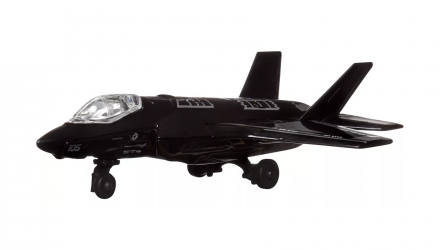 Тематическая Машинка Matchbox F-35 (B) Lightning Sky Busters 1:64 HHT34/HVM40 Black - Retromagaz, image 2