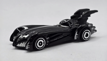 Машинка Базова Hot Wheels Batman & Robin Batmobile Batman 1:64 HTD51 Blue - Retromagaz, image 1