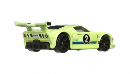 Тематична Машинка Hot Wheels Ford GT Neon Speeders 1:64 HLH72/HRW77 Yellow - Retromagaz, image 2