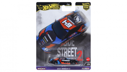 Машинка Premium Hot Wheels 2023 Nissan Z Slide Street 1:64 HKC86 Black - Retromagaz, image 6