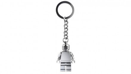 Брелок Lego Chrome Silver Minifigure 854305 Новый - Retromagaz, image 1