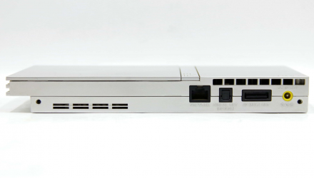 Набор Консоль Sony PlayStation 2 Slim SCPH-7xxx Limited Edition Free MC Boot Silver Нерабочий Привод Б/У  + Геймпад Проводной RMC Black Новый - Retromagaz, image 3
