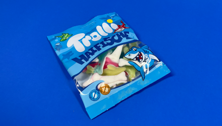 Конфеты Жевательные Trolli Sharks 150g - Retromagaz, image 1