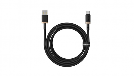 Кабель Baseus Dura Series Fast Charging Cable 60W USB 2.0 - USB Type-C Gold Black 1m - Retromagaz, image 2