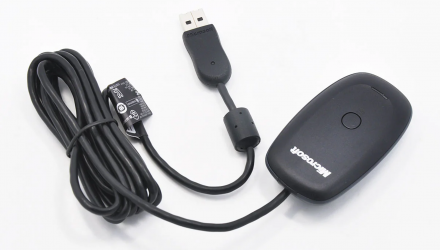 Адаптер Бездротовий Microsoft Xbox 360 1086 USB Wireless Receiver для Windows PC Black Б/У - Retromagaz, image 1