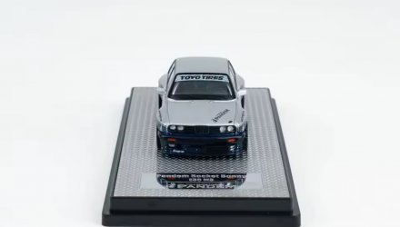 Машинка Premium INNO64 BMW PANDEM E30 1:64 IN64-E30P-SILBLU Silver - Retromagaz, image 4