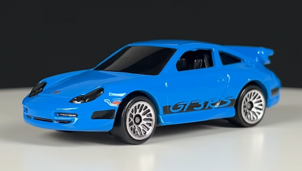 Тематическая Машинка Hot Wheels Porsche 911 GT3 RS Fast & Furious 1:64 HNR88/HNT05 Light Blue - Retromagaz, image 2