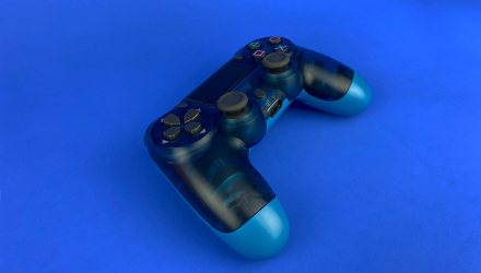 Геймпад Беспроводной RMC PlayStation 4 DoubleShock 4 Trans-Blue Новый - Retromagaz, image 1