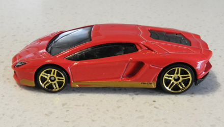 Машинка Базова Hot Wheels Lamborghini Aventador Miura Homage Exotics 1:64 FJY02 Red - Retromagaz, image 4