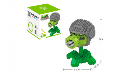 Набор Micro Brick Peashooter 7044A Plants vs. Zombies Новый - Retromagaz, image 2