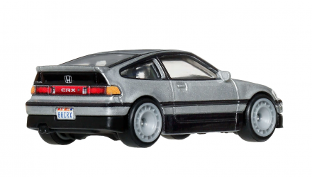 Машинка Premium Hot Wheels '88 Honda CRX Car Culture 1:64 JKF13 Grey - Retromagaz, image 2