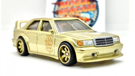 Машинка Premium Hot Wheels Mercedes-Benz 190 E 2.5-16 Evo II Chase Modern Classics 1:64 JKF18 Gold - Retromagaz, image 1
