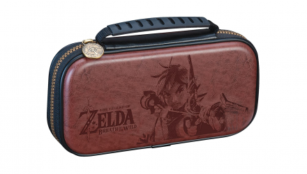 Чехол Твердый Nintendo Switch Lite Deluxe Zelda Breath of The Wild Link Travel Case Brown Новый - Retromagaz, image 2