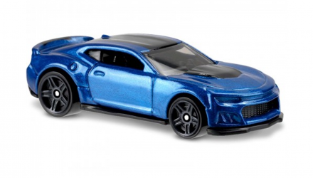 Машинка Базовая Hot Wheels 2017 Camaro ZL1 Camaro Fifty 1:64 DVC44 Blue - Retromagaz, image 2