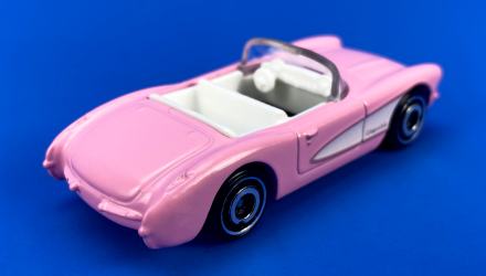 Машинка Базовая Hot Wheels Barbie The Movie 1956 Corvette Screen Time 1:64 HKG52 Pink - Retromagaz, image 3