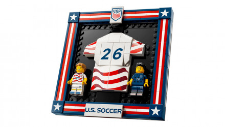 Конструктор Lego Футболка Національної Збірної США з Футболу Editions Sports 43033 Новий - Retromagaz, image 2