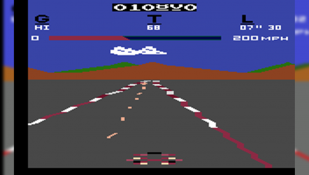 Гра Atari 2600 Pole Position Black Б/У - Retromagaz, image 1