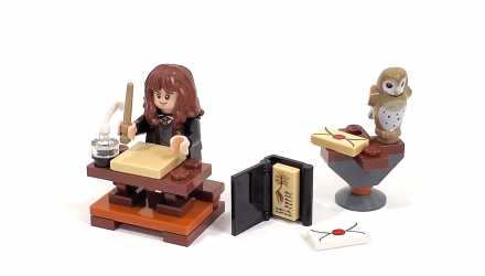 Конструктор Lego Фигурка Hermione's Study Desk Polybag Harry Potter 30392 hp315 Новый - Retromagaz, image 2