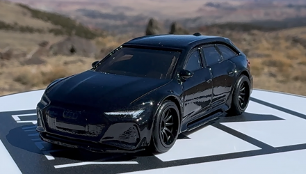 Машинка Premium Hot Wheels Audi RS 6 Avant Chase Fast Wagons 1:64 JBK71 Black - Retromagaz, image 1