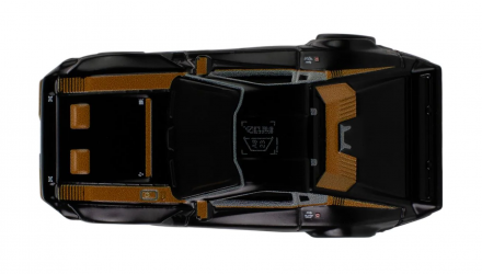 Машинка Premium Hot Wheels Cyberpunk 2077 Quadra Turbo-R V-Tech Pop Culture 1:64 JBL57 Black - Retromagaz, image 4