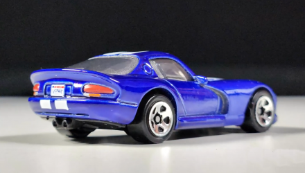 Машинка Базова Hot Wheels '96 Dodge Viper GTS Then and Now 1:64 HYW50 Blue - Retromagaz, image 2
