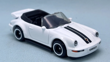 Машинка Базовая Hot Wheels Porsche 911 Turbo Cabriolet Drop Tops 1:64 JJJ22 White - Retromagaz, image 1