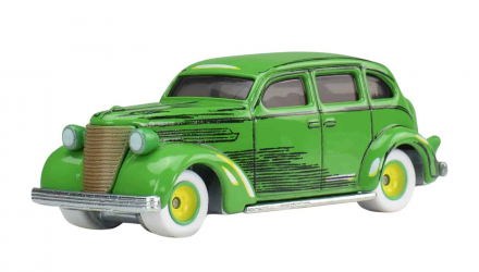 Машинка Premium Hot Wheels Action Comics #1 - Action Sedan Pop Culture 1:64 HVJ50 Green Машинка Premium Hot Wheels Action Comics #1 - Action Sedan Pop Culture 1:64 HVJ50 Green - Retromagaz, image 1