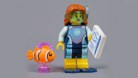 Фигурка Lego Series 29 Marine Biologist Collectible Minifigures col450 Новый - Retromagaz, image 1