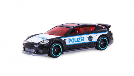 Машинка Базовая Hot Wheels Porsche Panamera Police Rescue 1:64 FYG20 Black - Retromagaz, image 3