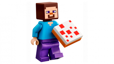 Конструктор Lego Фігурка Steve and Baby Panda Minecraft 30672 min009 Новий - Retromagaz, image 2