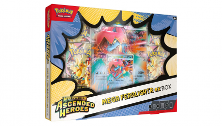 Картки Коллекционная Игра Pokemon Mega Evolution - Ascended Heroes Mega Feraligatr EX Box - Retromagaz, image 1