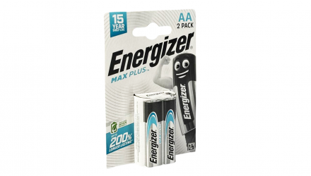 Батарейка 2шт Energizer AA Max Plus Black - Retromagaz, image 2