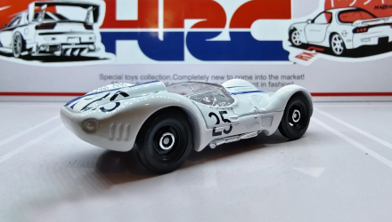 Машинка Базовая Hot Wheels Maserati Tipo 61 Exotics 1:64 JJH44 White - Retromagaz, image 2