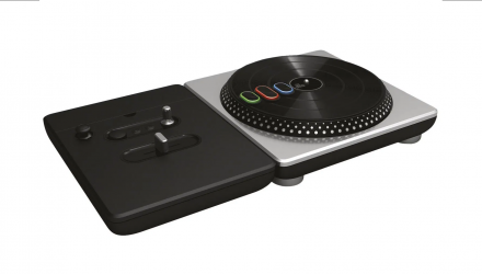 Контроллер Беспроводной Nintendo Wii Turntable DJ Hero 2 + Гра + Коробка Black Б/У - Retromagaz, image 1