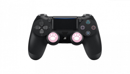 Накладки на Стіки 2шт RMC Cat Paw PlayStation 5 4 3 2 1 Xbox Series One 360 Switch 2 Pink White - Retromagaz, image 4