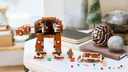 Конструктор Lego Holiday & Event Christmas Gingerbread AT-AT Star Wars 40806 Новий - Retromagaz, image 7