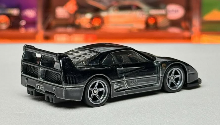 Машинка Базовая Hot Wheels Ferrari F40 Competizione Super Treasure Hunt STH Ferrari 1:64 JJM17 Grey - Retromagaz, image 2