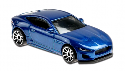 Машинка Базовая Hot Wheels 2020 Jaguar F-Type Factory Fresh 1:64 GRX29 Blue - Retromagaz, image 4