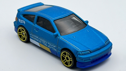 Машинка Базовая Hot Wheels '88 Honda CR-X J-Imports 1:64 HKK68 Light Blue - Retromagaz, image 5