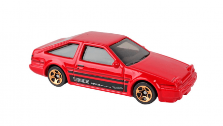 Машинка Базовая Hot Wheels Toyota AE86 Sprinter Trueno Hatchbacks 1:64 HCW77 Red - Retromagaz, image 3