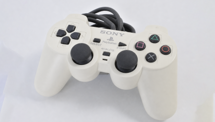Геймпад Дротовий Sony PlayStation 1 SCPH-1200 DualShock Сірий Штекер White 2m Б/У - Retromagaz, image 1