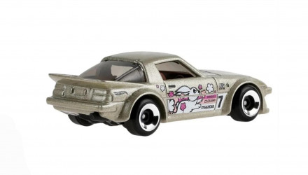 Машинка Базова Hot Wheels Mazda RX-7 HW J-Imports 1:64 JJL35 Metallic Silver - Retromagaz, image 2