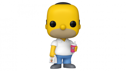Фигурка FUNKO POP! Симпсоны Гомер The Simpsons Homer with Krusty Burger 112mm 1737 86406 - Retromagaz, image 2