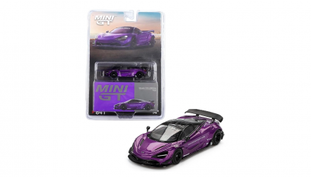 Машинка Premium MINI GT McLaren 720S LB Works 1:64 MGT00841 Purple - Retromagaz, image 6
