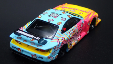 Машинка Premium MINI GT Nissan LB-Super Silhouette S15 SILVIA LBWK KUMA 1:64 MGT00754-СH Yellow - Retromagaz, image 4