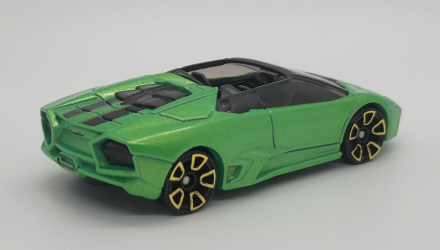 Машинка Базовая Hot Wheels Lamborghini Reventon Roadster Roadsters 1:64 FYD28 Green - Retromagaz, image 3