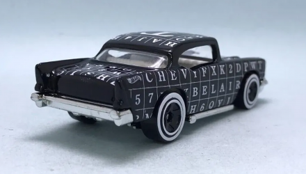 Машинка Базова Hot Wheels '57 Chevy Art Cars 1:64 HTB75 Black - Retromagaz, image 2